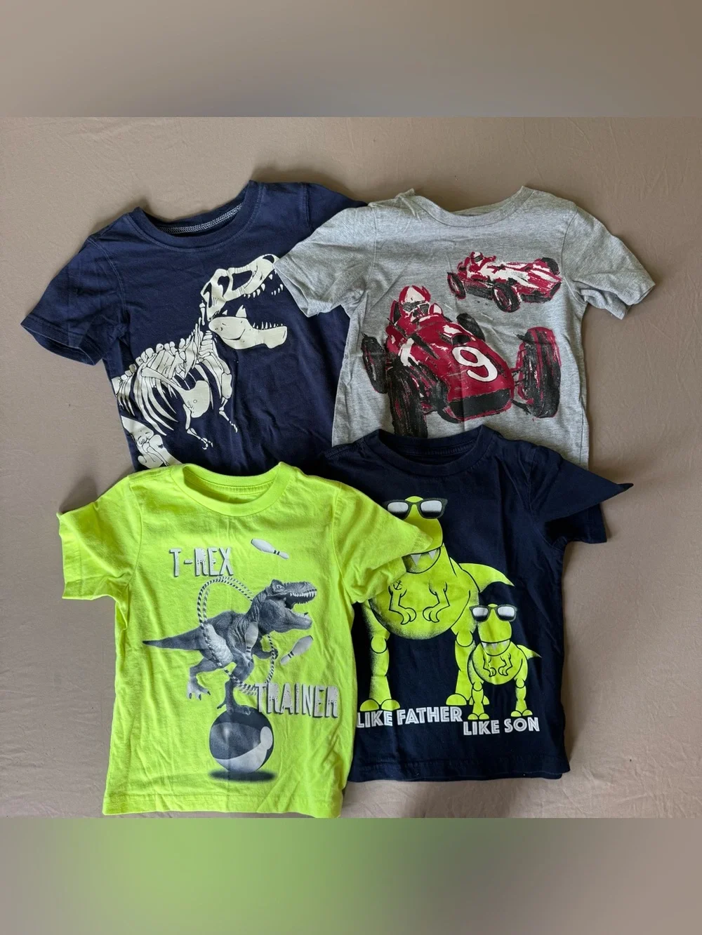 Toddler Boys Short Sleeve T-Shirt Bundle